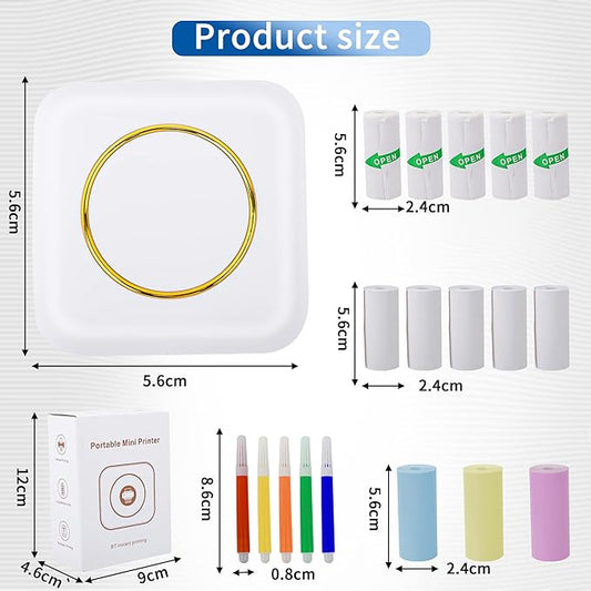 Portable Mini Pocket Thermal Printer