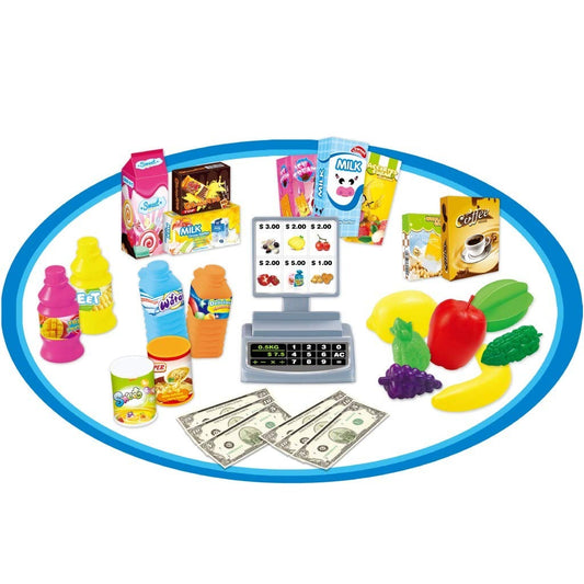Children's Supermarket Grocery Store Toy Set