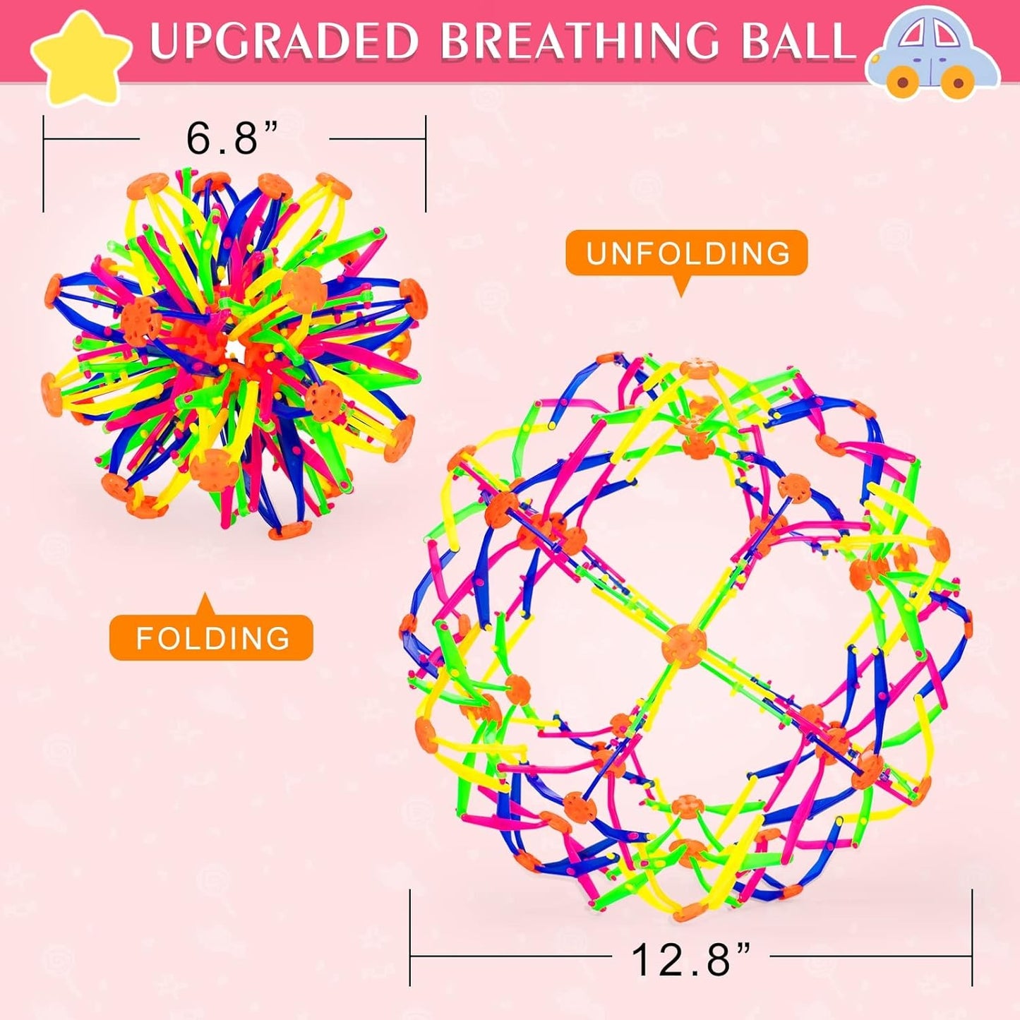Expandable Breathing Ball Sphere