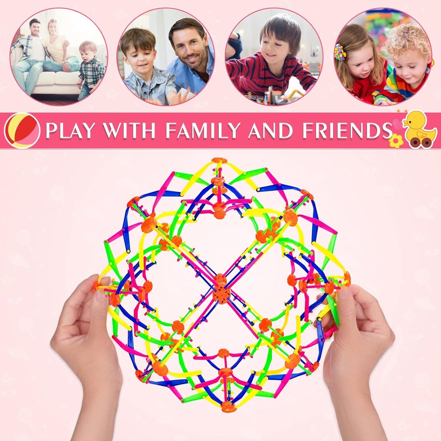 Expandable Breathing Ball Sphere