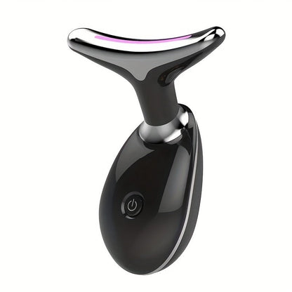 Rechargeable LED Facial And Neck Massager