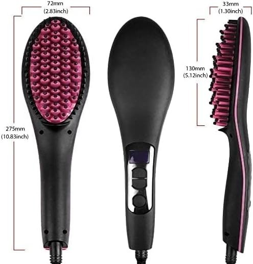 Szentpeter Simply 2 in 1 Hair Curler and Straightener Brush